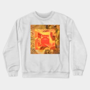 Brocade Abstract Crewneck Sweatshirt